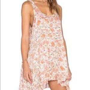 Free People Voile and Lace Trapeze Dress